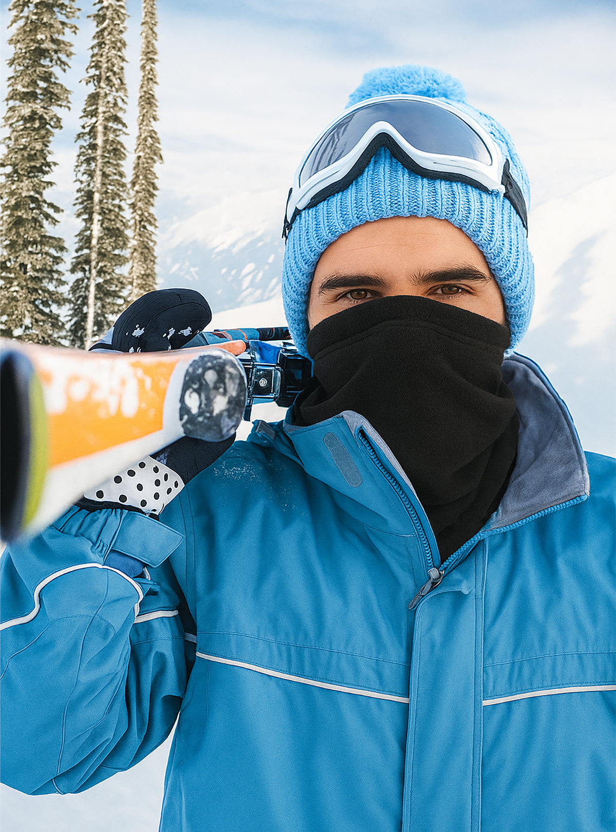 Rüzgar Geçirmez Polar Boyunluk