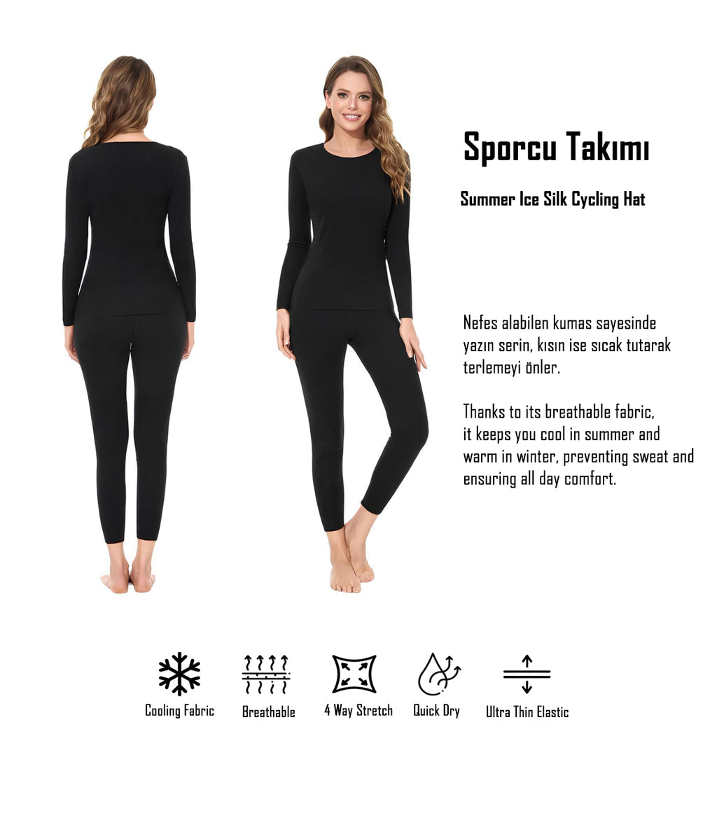 Kadın Spor İçlik Alt Üst Takım