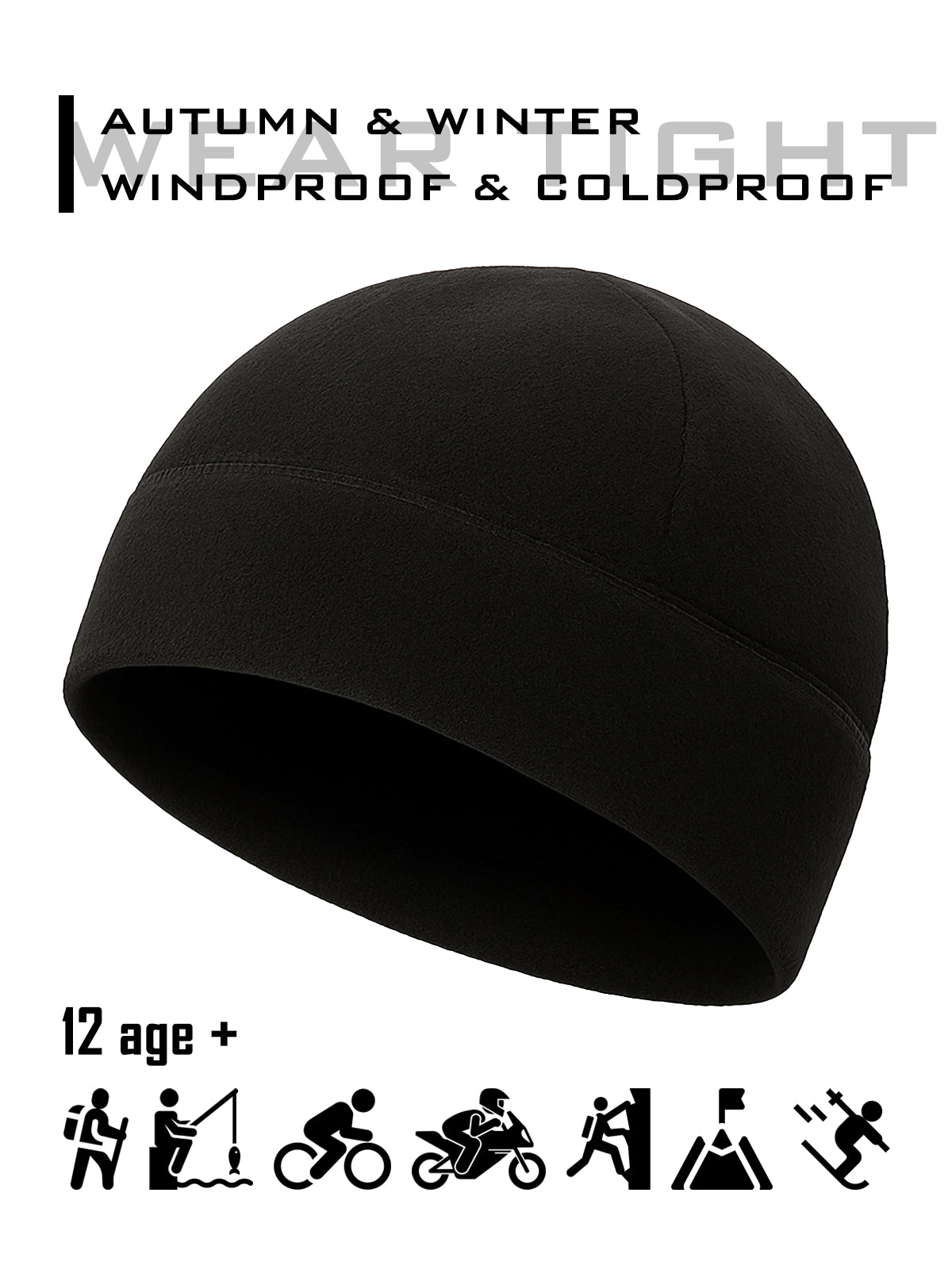 Rüzgar Geçirmez Kışlık Polar Bere